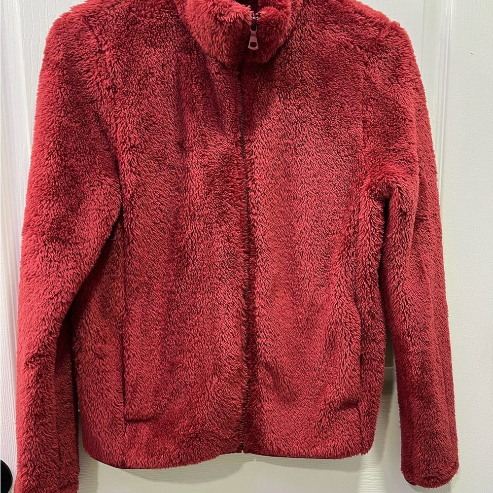 Women's Red Fleece Jacket